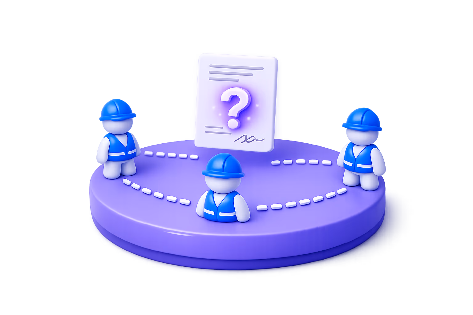Subcontractor coordination is scattered